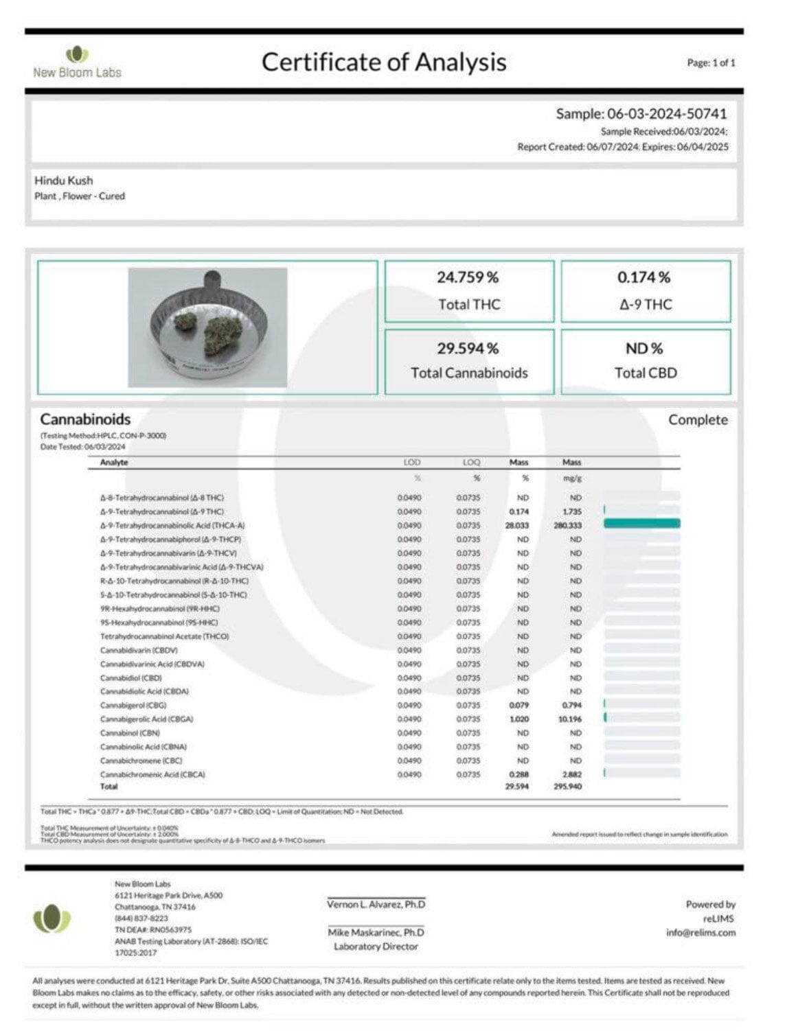 Hindu Kush - THCA Flower - BackWoodz